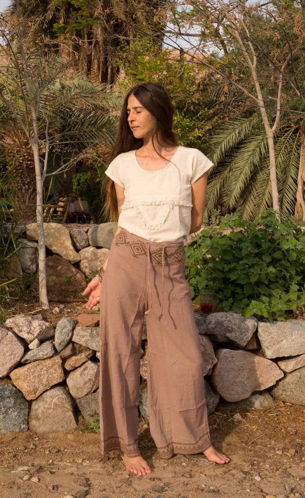 cotton shirt beige